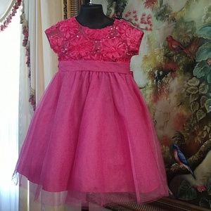 Swea Pea & Lilli Girls 4t Sequin Tulle Dress